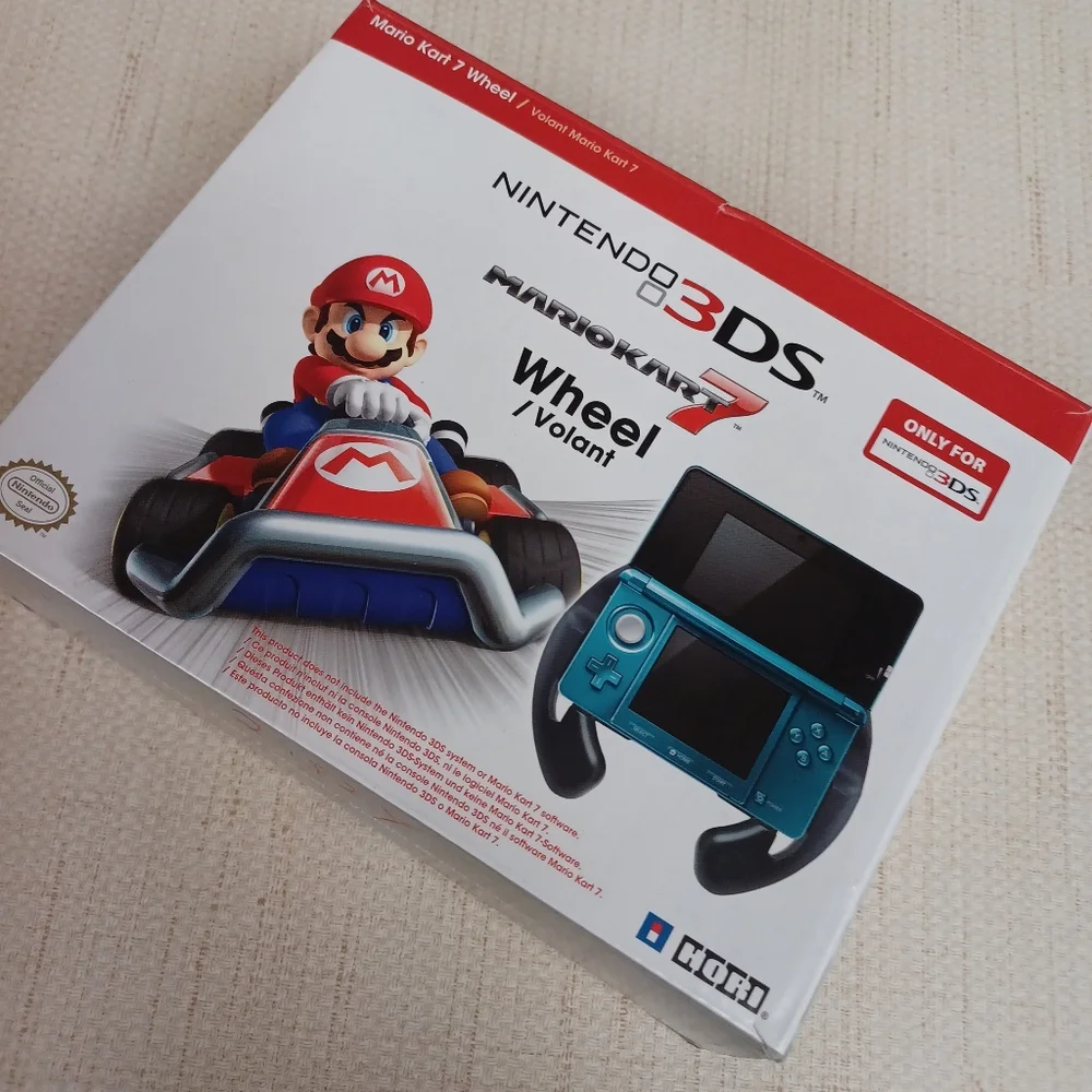 Nintendo 3Ds MarioKart7 Wheel Video Game Handheled Accessory
